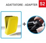 N° 100 Case4mask in full color with N° 100 S2 Air Vent Adapters