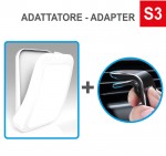 N° 100 Case4mask in colore pieno con N° 100 Adattatori a Pinza S3