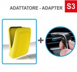 N° 100 Case4mask in colore pieno con N° 100 Adattatori a Pinza S3