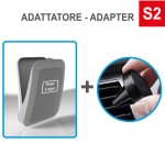 N° 500 Case4mask in full color with N° 500 S2 Air Vent Adapters  + Pad Printing in 1 color