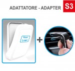 N° 500 Case4mask in full color with N° 500 S3 Clip Adapters + Pad Printing in 1 color
