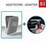 N° 500 Case4mask in colore pieno con N° 500 Adattatori a Pinza S3 + Stampa Tampografia in 1 colore