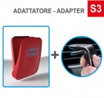 N° 500 Case4mask in colore pieno con N° 500 Adattatori a Pinza S3 + Stampa Tampografia in 1 colore