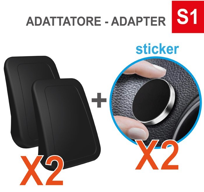 N° 2 Case4mask con Adattatore con Adesivo S1