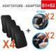 N° 4 Case4mask mit N° 2 S1 Klebstoff + N°2 S2 Verriegelung